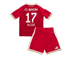 Bayern Munich Michael Olise #17 Hemmaställ Barn 2026-27 Kortärmad (+ Korta byxor)